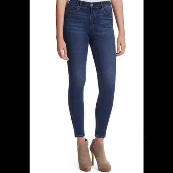 Jessica Simpson High Rise Skinny Jean / size 6/28 / - Picture 3 of 15